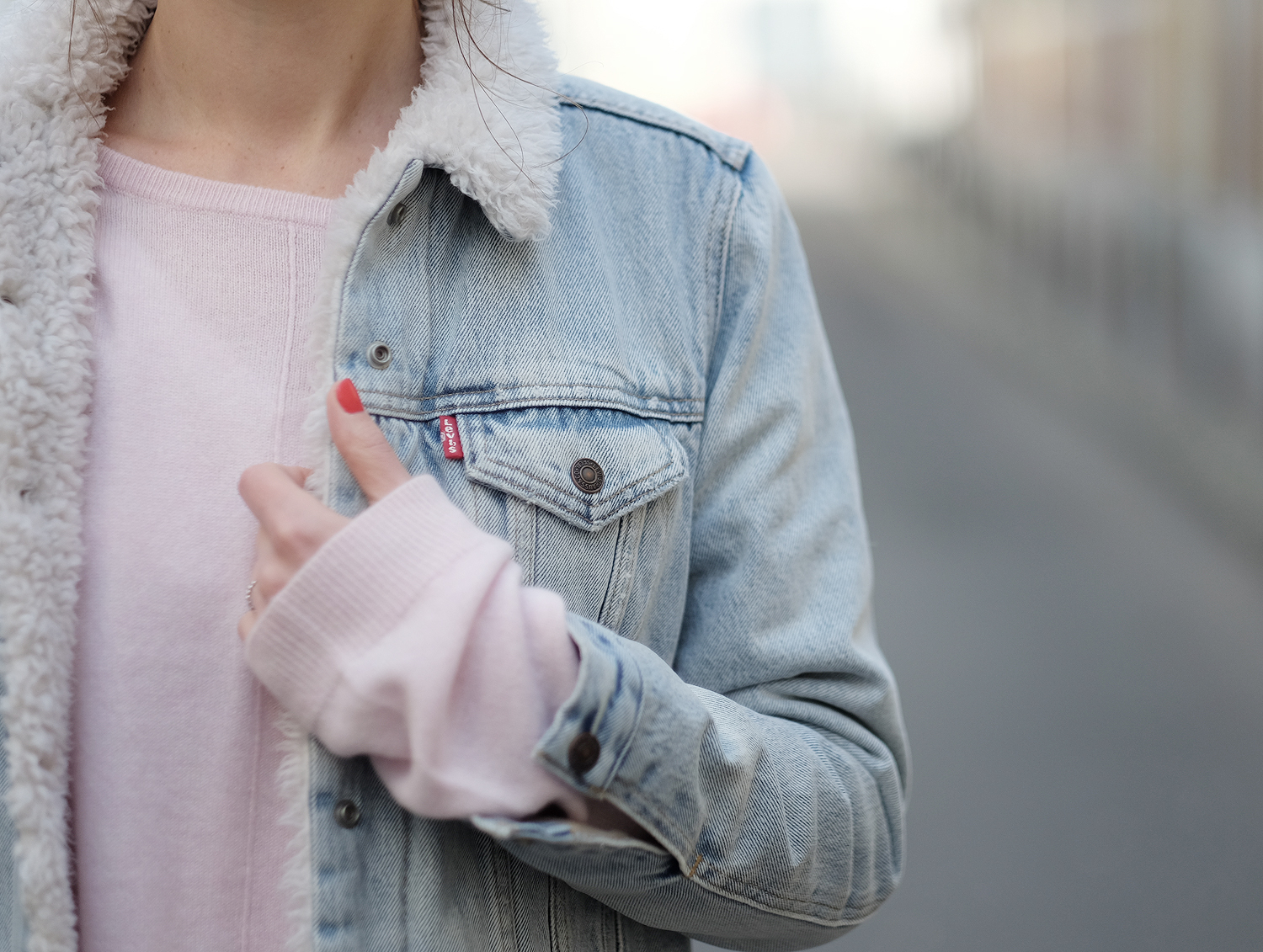 veste levi's fourrée