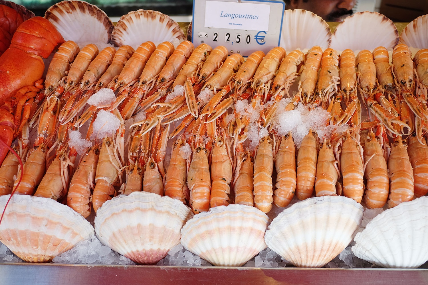 langoustines pied de cochon