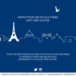 GREY GOOSE ESCALE PARIS