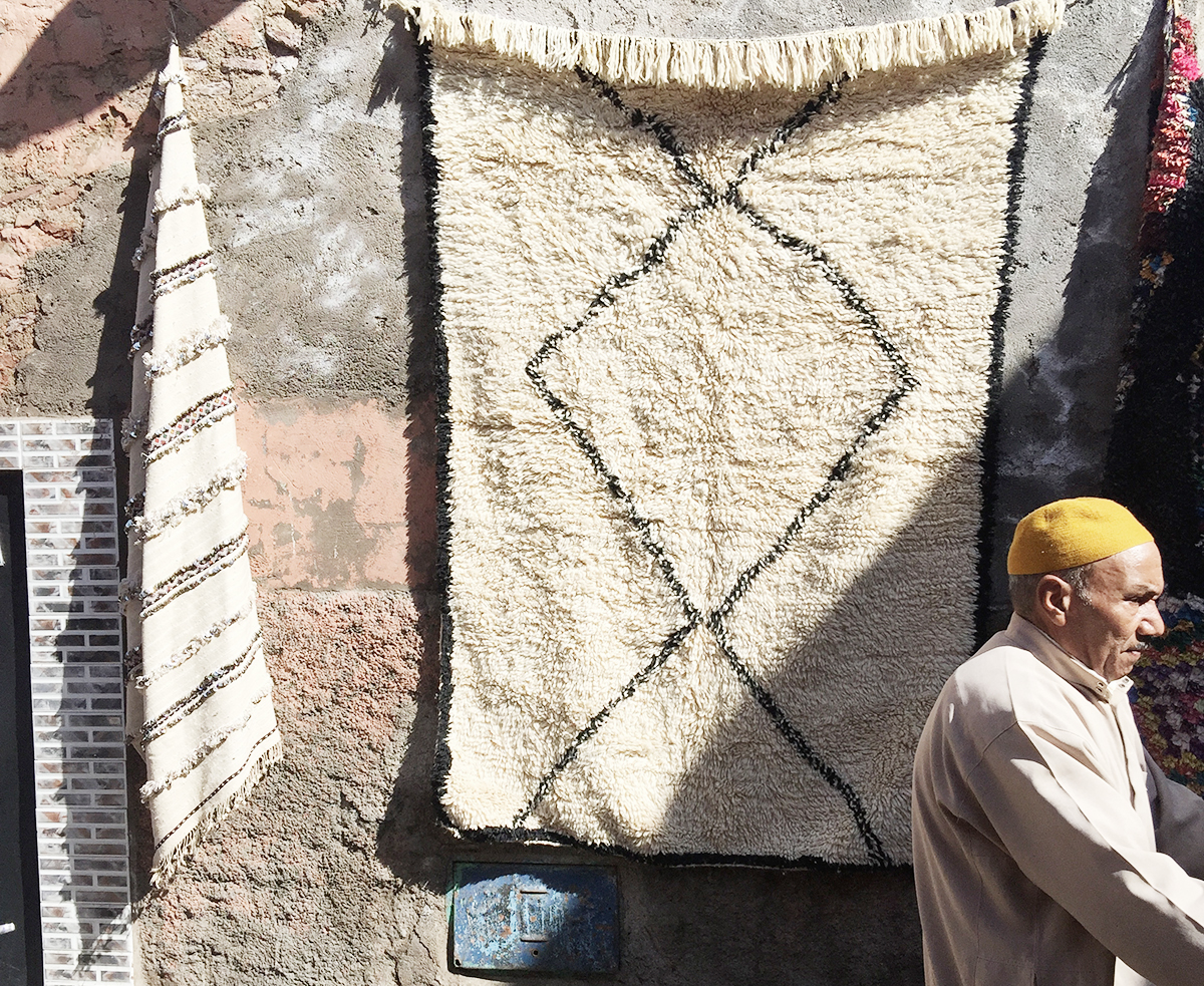 tapis berbère maroc