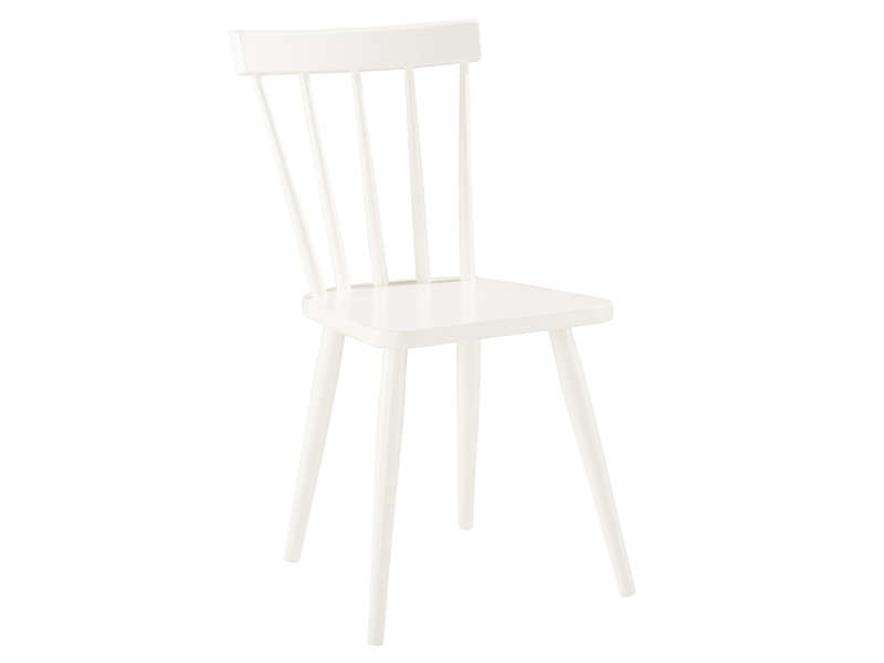 chaise scandinave blanche